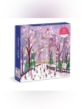 Galison Snowy Night 500 Piece Puzzle (NEW!)